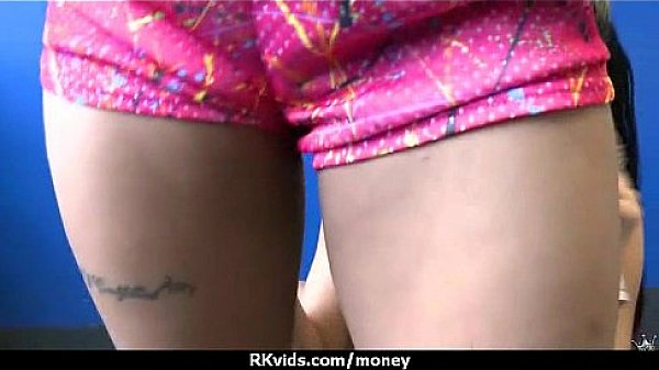 Cute sexy student trades sex for some extra cash  