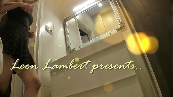 Hot Cute Super Sexy Blonde Slut does make up and striptease takes off panties under short shorts to flash her nice round ass and pussy  