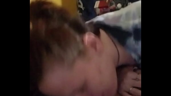 redhead eats white cock