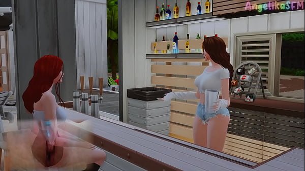 FAMILY TABOO: FUTANARI GIRLFRIEND SEDUCED AND FUCKED HER STEPDAUGHTER HARD IN THE ASS BY CHECKING HER DEEP THROAT (HENTAI   SIMS 4 ANIMATIONS) 