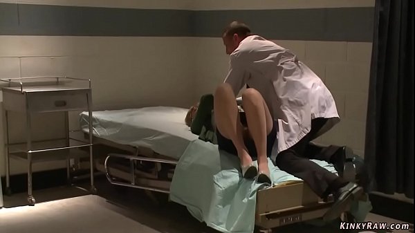 Blonde Mona Wales searches for help from doctor Mr Pete who turns the table and rough fucks her deep pussy with big cock in Psycho Ward