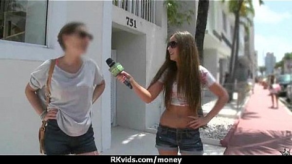 Tight teen fucks a man in front of the camera for cash 9