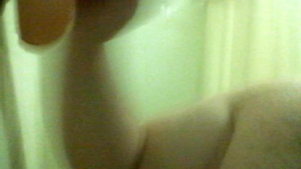 Fat faggot deepthroats dildo in shower 