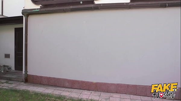 Fake Hostel - After crazy Fake Taxi accident Latina and Italian girls kick German fella out of the shower and fuck him like crazy as a reward 