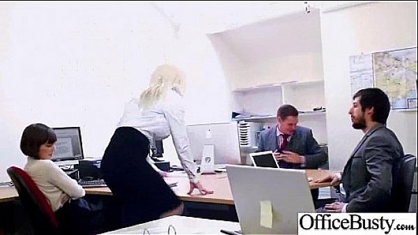 (lou lou) Big Tits Office Slut Girl Banged Hardcore vid-20
