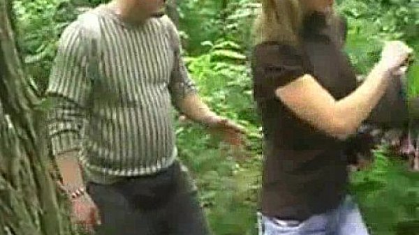 Crotchless Panties in the Woods