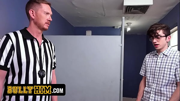 Unforgiving Teacher Uses His Enormous Cock To Bully His Twink Student In The Bathroom - BullyHim  