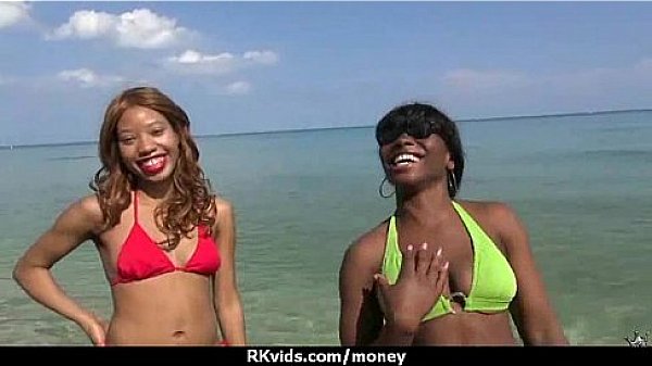 Amateur girl accepts cash for sex from stranger 27  