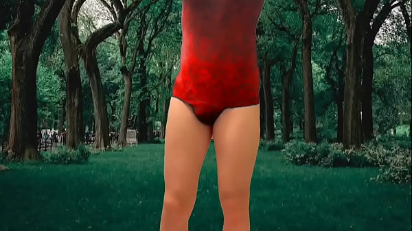 I am a cute ladyboy in my sexy secretary dress in the garden of my boss. I love dancing striptease in short dresses 