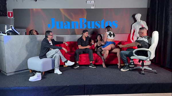 Porn legend Nacho Vidal teaches how to have a threesome with two beautiful whores in Juan Bustos Show