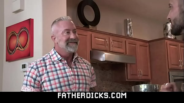 Dirty stepgrandpa caresses and barebacks his teen Stepson - FamilyDick 