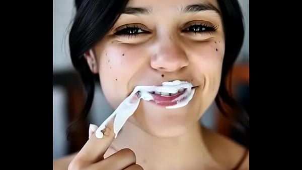 Wednesday addams playing with spunk  