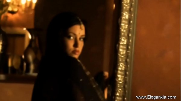 Erotic Movement With Seductive Brunette