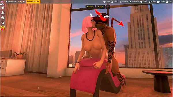 Tengo sexo en videojuego multijugador LoveCraft