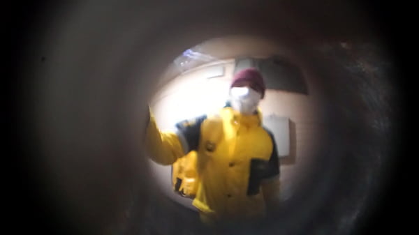 Had sex with Yandex Food courier (food delivery man) - Darcy Dark