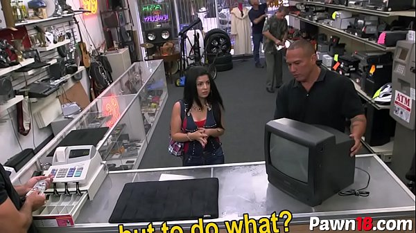 Cuban Chick with Big Booty at Pawn