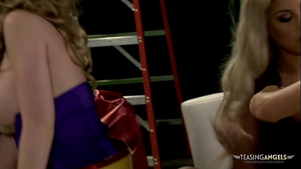 After reporting the latest news, Bridgette B and her friends started sucking on the same cock before getting their tight pussies pounded in different positions.