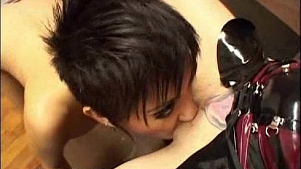 Kinky lesbian domination and lezdom whipping of dark latina submissive by femdom  