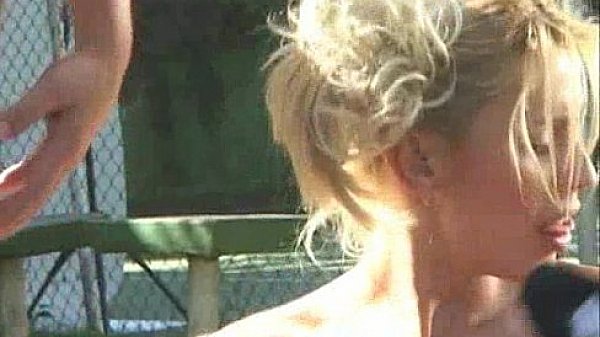 Blonde shemale deep drilled gay ass