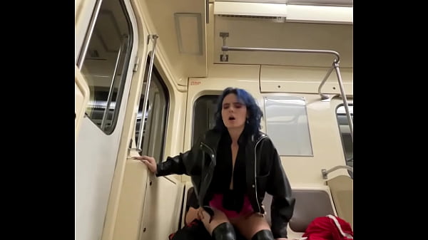 Extreme Public Sex in the Subway in the wagon and sex on the roof unforgettable - Darcy Dark
