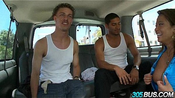 Hot teen Mia Lelani fucks 2 cocks 2.1  