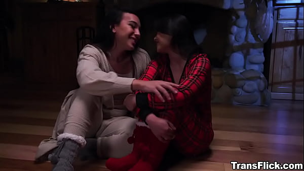 Kasey and Lulu breaks the coldness with hot sex