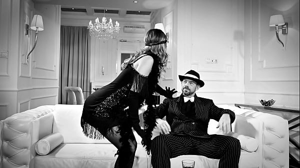 Naughty Flapper Rebecca Volpetti Gets DP'd By Rivals After She Is Caught Cheating