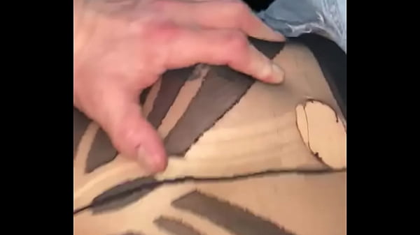 Hubby banging milf in sheer nylons