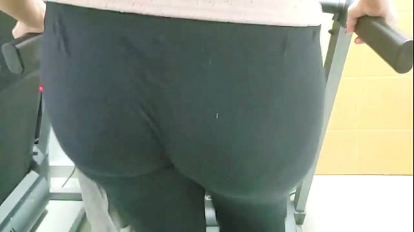 Forbidden Pilates class, moments when we are alone at gym - my wife for another