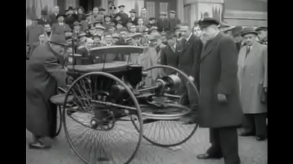First Petrol Powered Car -- Benz Patent Motorwagen