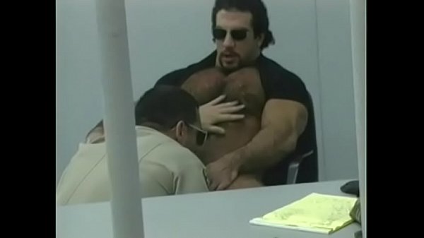 Stud taken for booking and gets cock in mouth and ass in jail cell