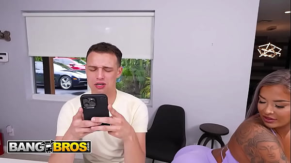 BANGBROS - Hayley Andrews Gets Her Phat Ass Drilled After Teasing Her Stepbrother For A Party Pass