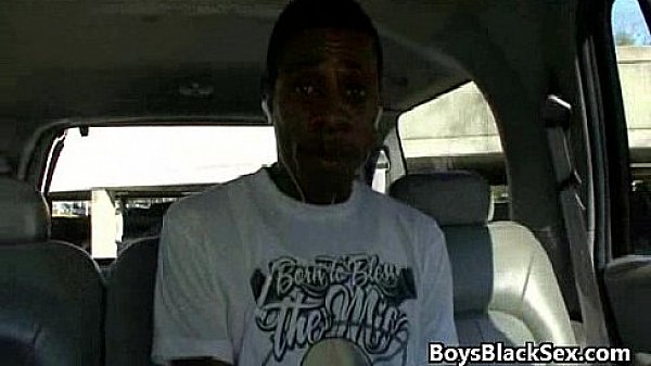 Blacks On Boys - Gay Hardcore Interracial Bareback Sex Video 09