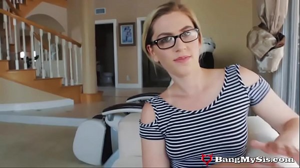 Stepbrother Slides Cock Into Stepsister's Wet Pussy After She Dumps Her Gay BF