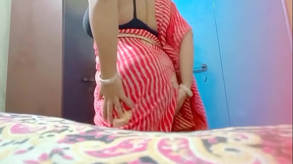 Romantic And Hot StepMom Showing Her Big Boobs And Panty Closeup 