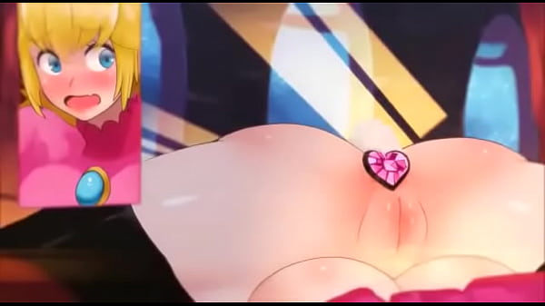 Bowsette fuck pricess peach anal hentai futanari  