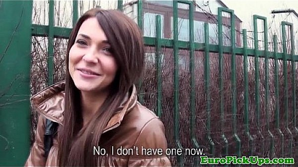 Pickedup eurobabe jizzed in mouth after fuck