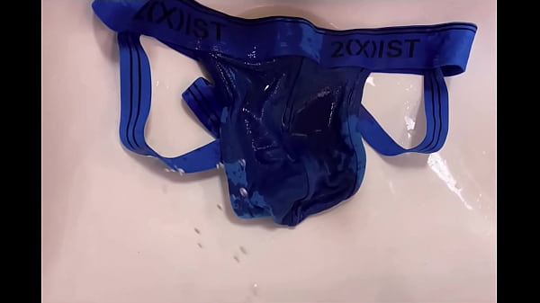 Jockstrap Gets Pissed On  