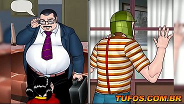 Chavitoon do site Tufos, em um quadrinho porn&ocirc; excitante!  