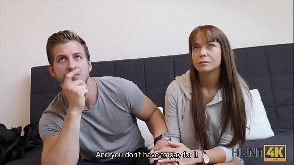 HUNT4K. Sexy beauty in knee socks under my control