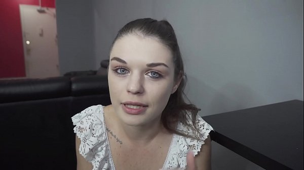 White Slut gets degraded and facefucked