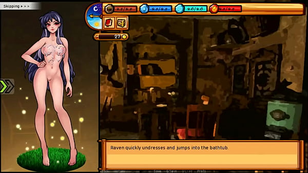 Tempted witch has sex in the lake