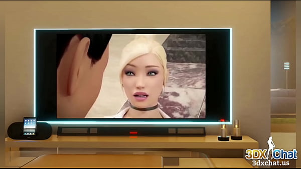 Blonde Bimbo socks massive she cock 