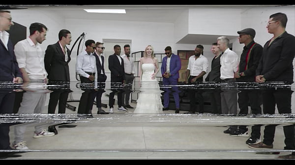 Wedding celebration with guests, 14on1, DAP, Gapes, ButtRose, Cum in Mouth, Swallow