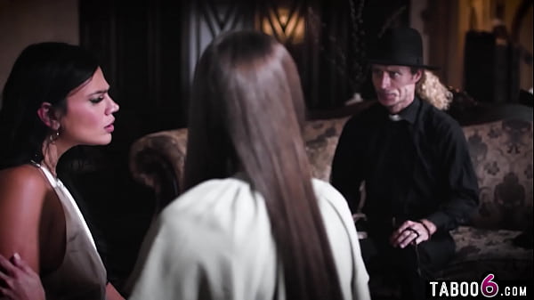 Once this priest realized he was about to marry two lesbians he completely lost it