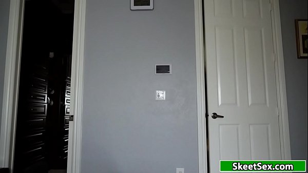 Hot redhead babe makes her guys dick hard before they fuck