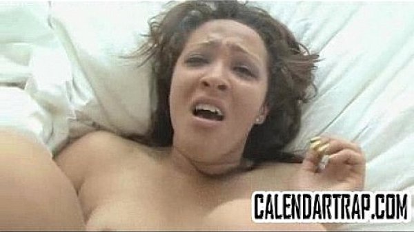 Amateur brunette gets fucked by a big cock