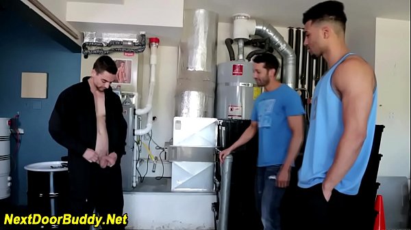 Muscly jock gets facial  