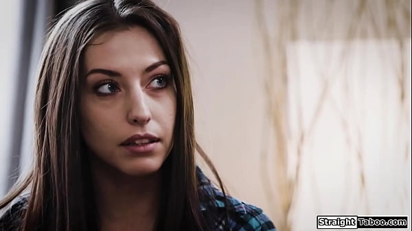 Did my bratty stepsister Indica Monroe really just asked me to fuck her?Petite Spencer Bradley takes her up on that and licks her shaved pussy 