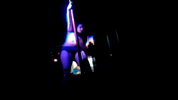 ZeroGirlHero Pole Dancing at the Swingers Club  